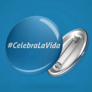 Pin – Button: #CelebraLaVida